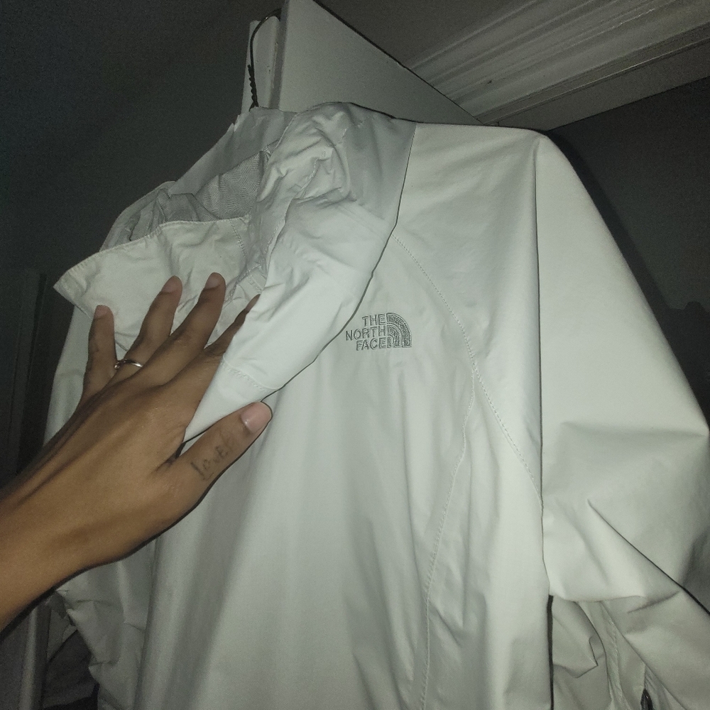 North Face raincoat
